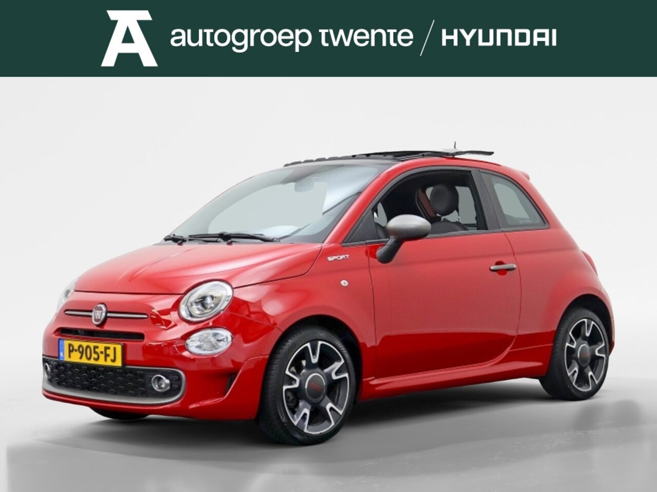 Fiat 500 - 1.0 Hybrid Sport | Pano | uConnect | All-seasons - AutoWereld.nl