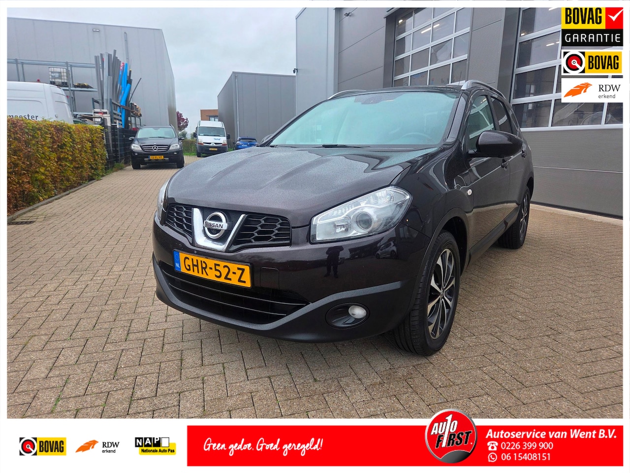 Nissan Qashqai - 2.0 Tekna Pano|Navi|Trekhaak|Climat|Incl 1 jaar garantie - AutoWereld.nl