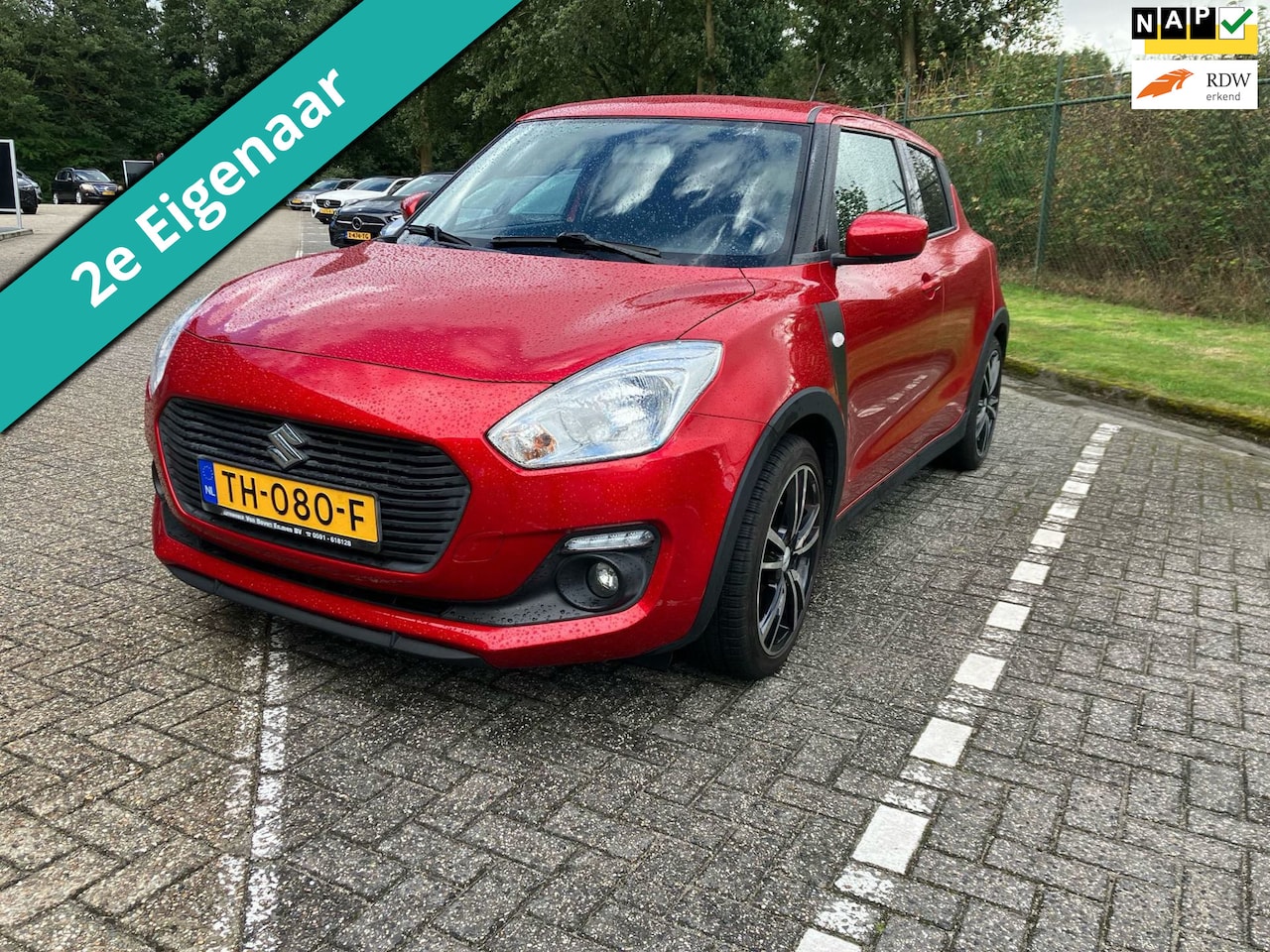 Suzuki Swift - 1.2 Sportline 5-deurs 90pk 2e eig. Airco Cruise Carplay Historie - AutoWereld.nl