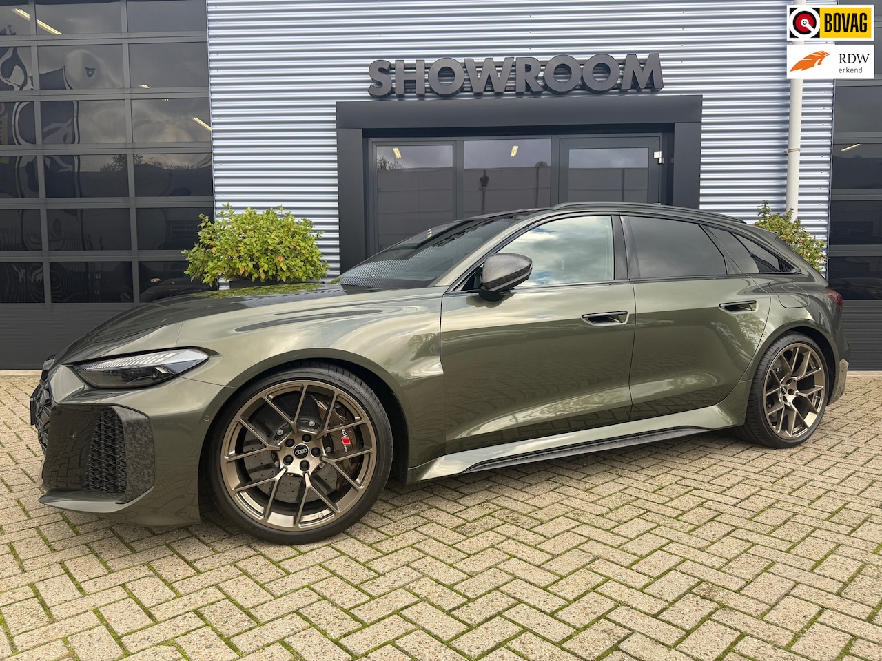 Audi A5 Avant - RS 5 e-hybrid quattro Auto Sport pakket|Forged Carbon|Keramisch|Pano|285km/u|Trekhaak - AutoWereld.nl