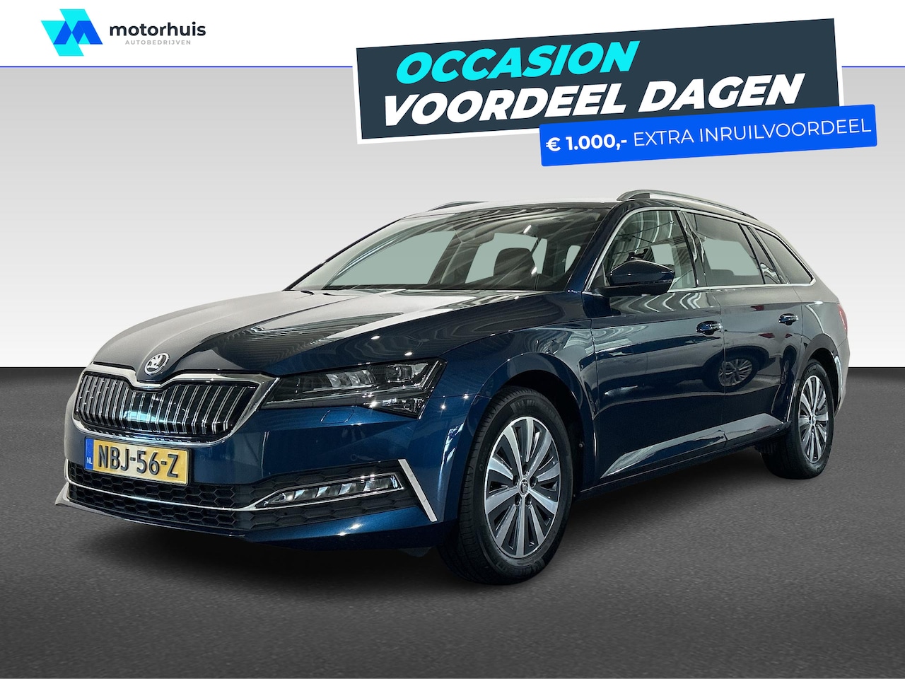 Skoda Superb Combi - 1.4 TSI iV Business Edition Plus | Achteruitrijcamera | Airco (automatisch) | Autonomous E - AutoWereld.nl