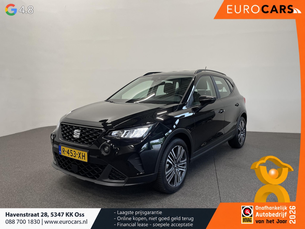 SEAT Arona - 1.0 TSI Style Climate control Navigatie Apple Carplay/ Android Auto Parkeersensoren Cruise - AutoWereld.nl