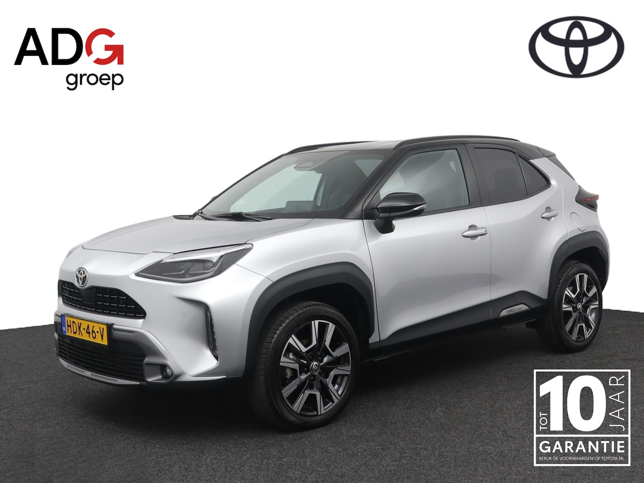 Toyota Yaris Cross - 1.5 Hybrid 130 Launch Edition | leder-stof bekleding | Stoel en stuurverwarming | Electris - AutoWereld.nl