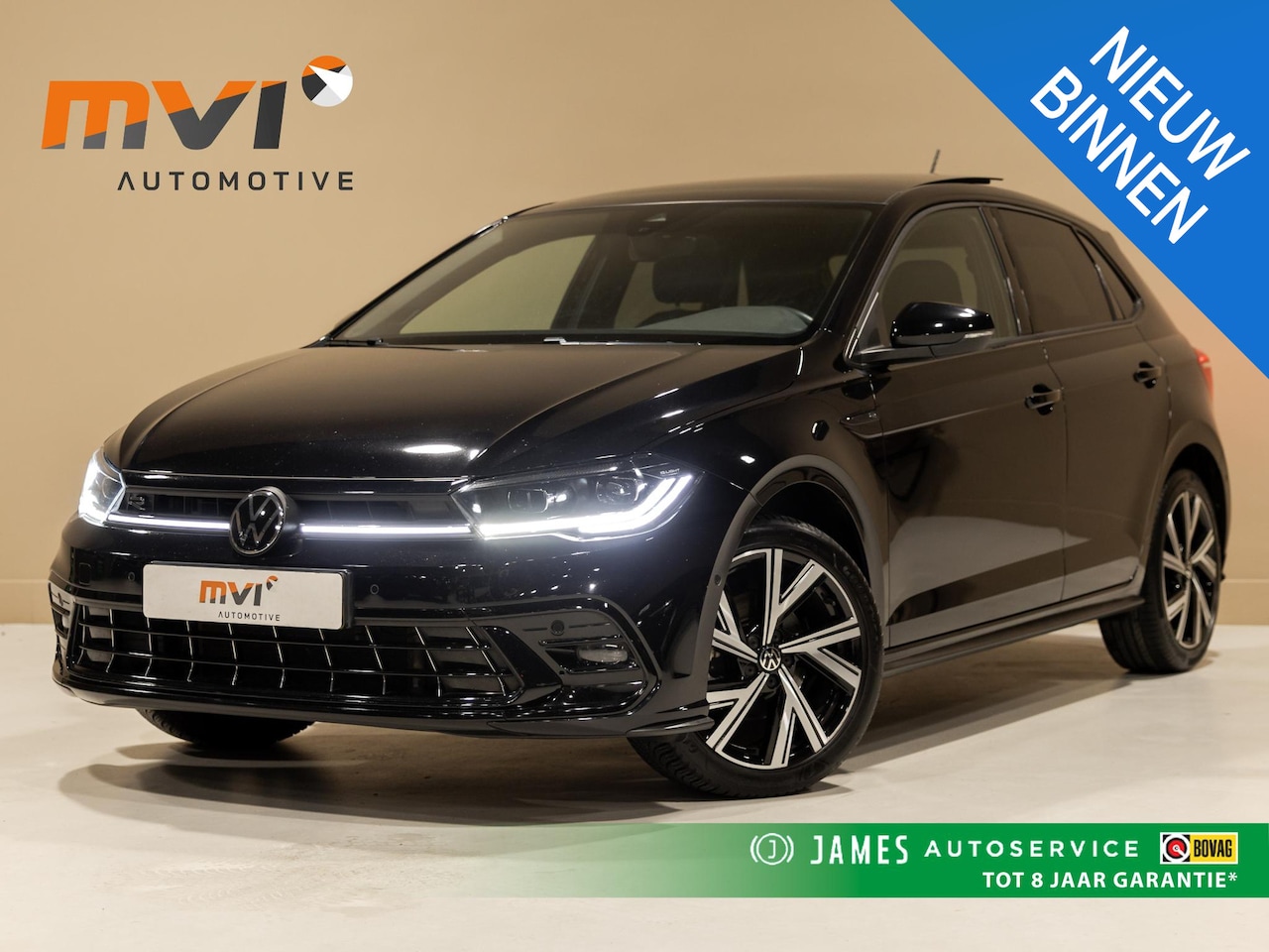 Volkswagen Polo - 1.0 TSI R-Line Business / 110pk / NAP / Panorama dak / Stoelverwarming / Dodehoek herkenni - AutoWereld.nl
