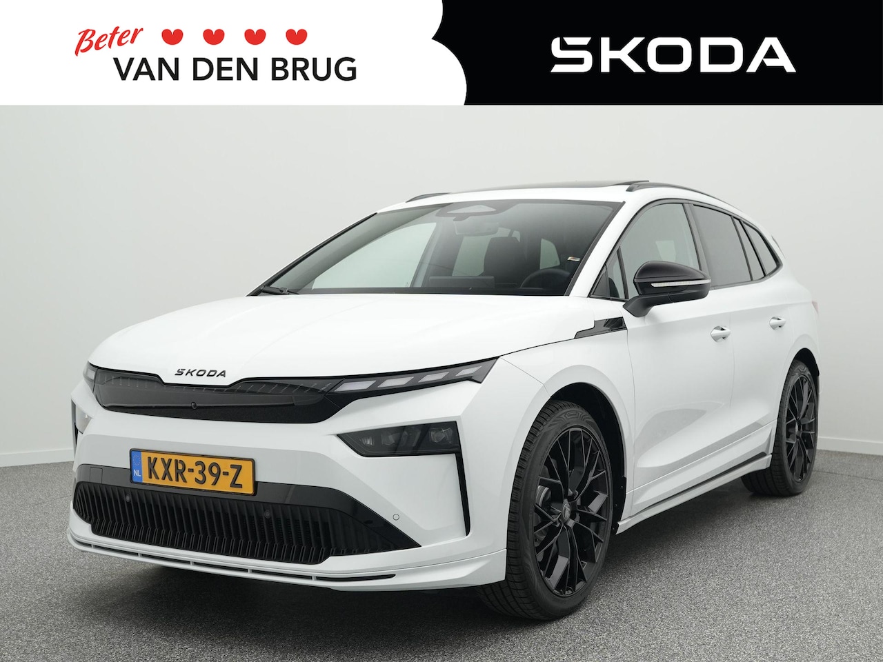Skoda Enyaq iV - 85 Sportline Tour Edition | Trekhaak | Panoramadak | Matrix LED | Elektrische achterklep | - AutoWereld.nl