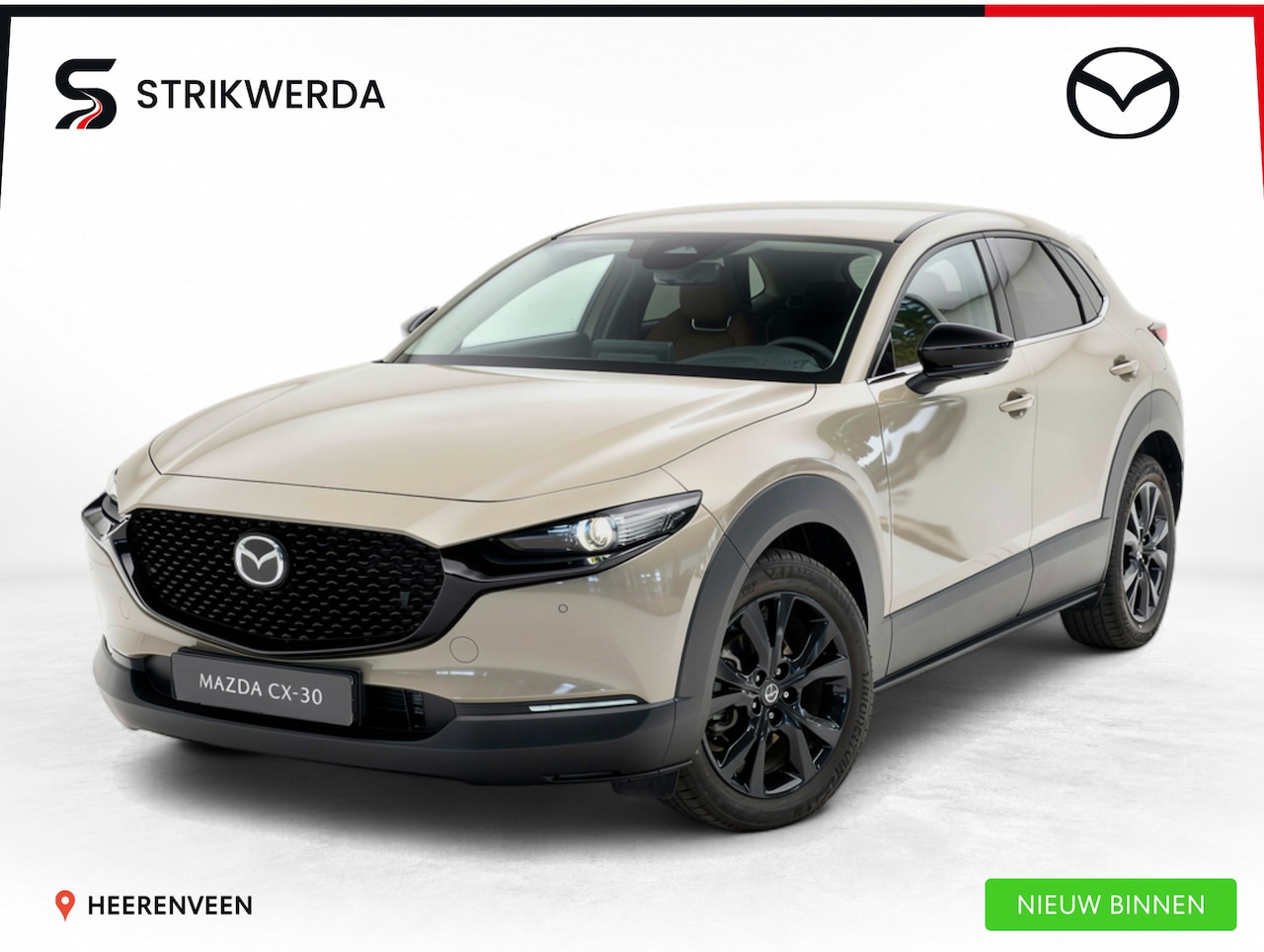 Mazda CX-30 - 2.5 e-SkyActiv-G M Hybrid Nagisa | Bose | Automaat | Half-leder - AutoWereld.nl
