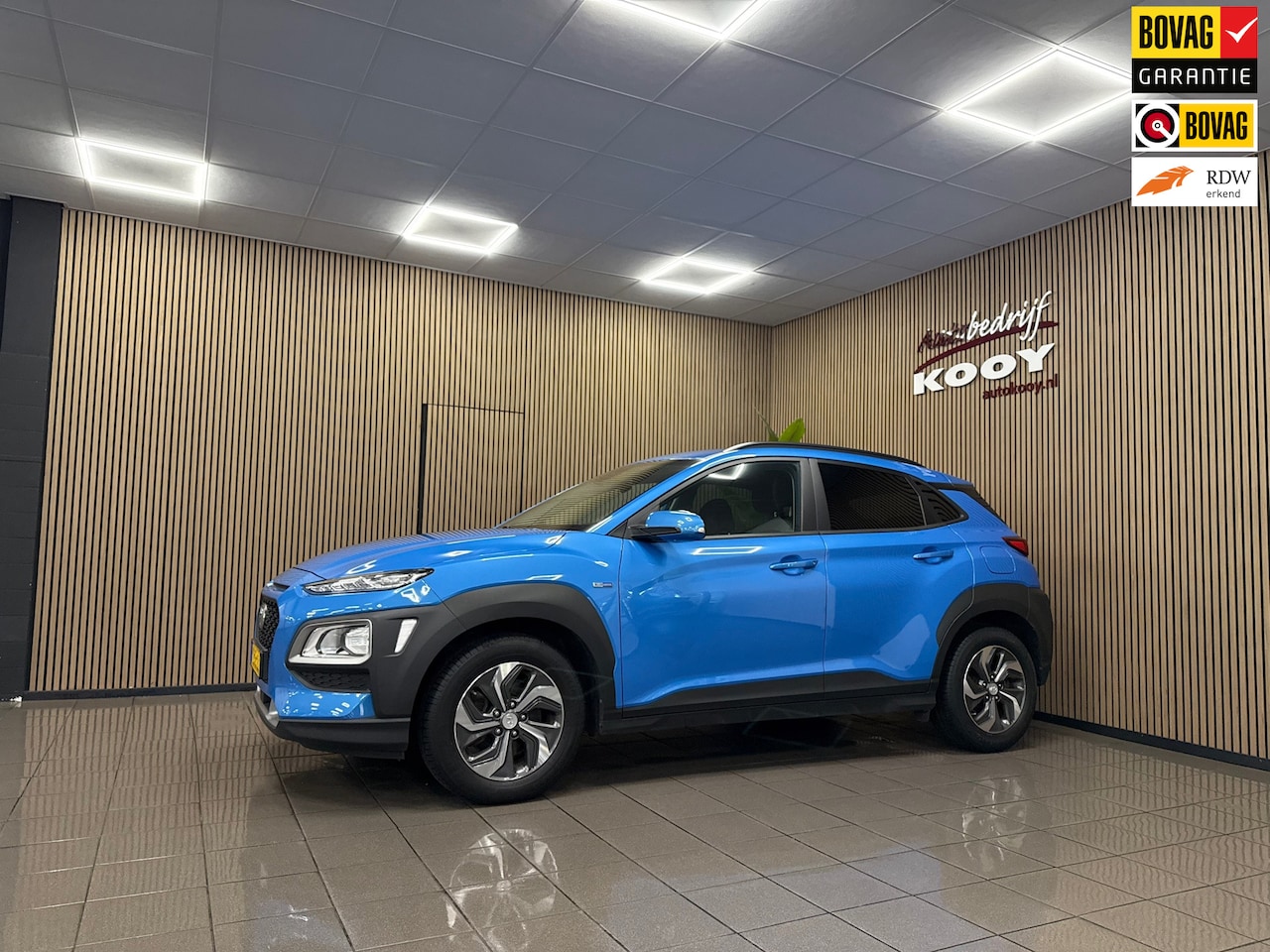 Hyundai Kona - 1.6 GDI HEV Premium Sky * Automaat / Trekhaak / Carplay / Stoel-Stuurverwarming * - AutoWereld.nl