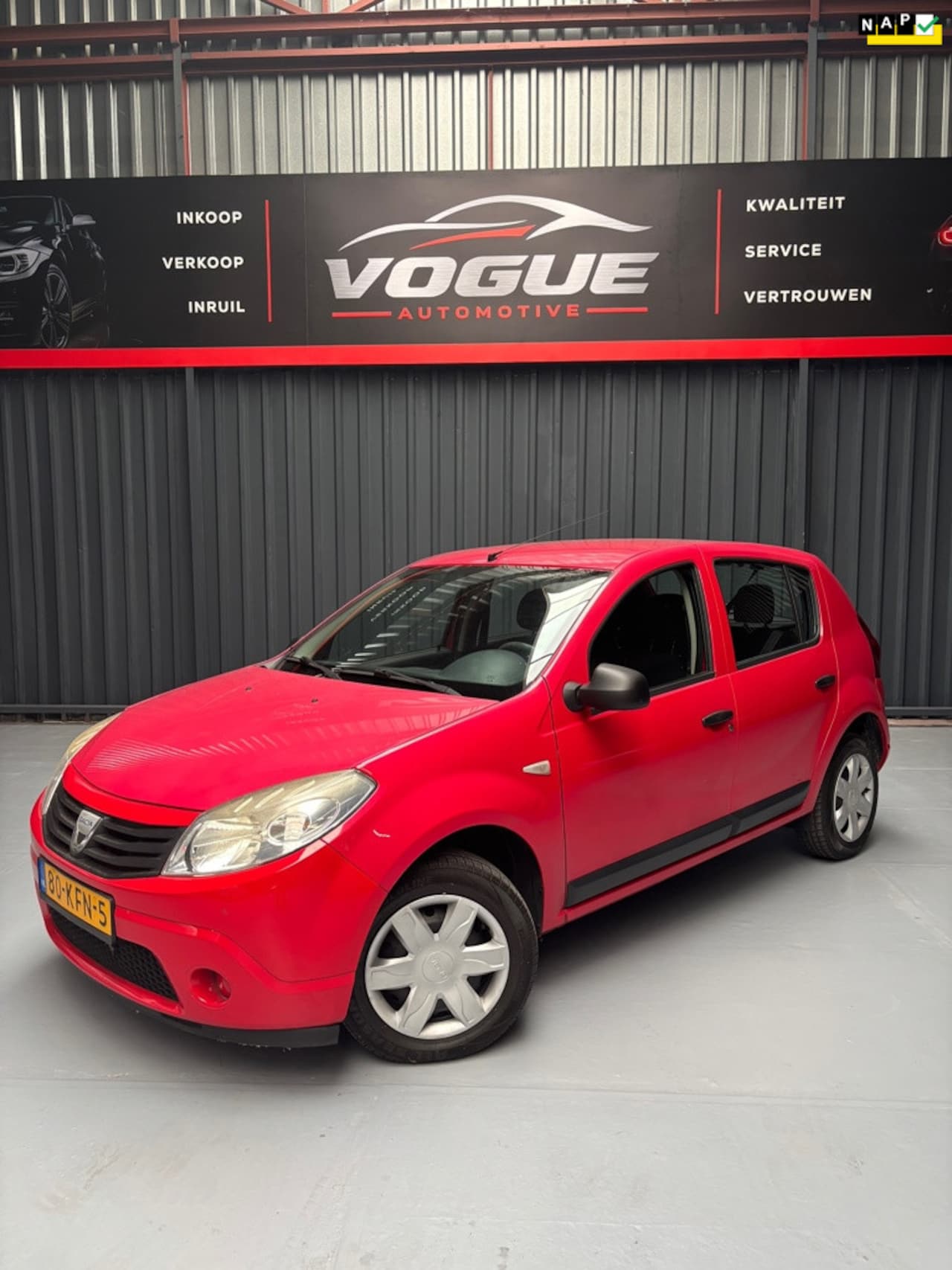 Dacia Sandero - 1.2 Ambiance 2009 APK / NAP / AIRCO / 5DR - AutoWereld.nl