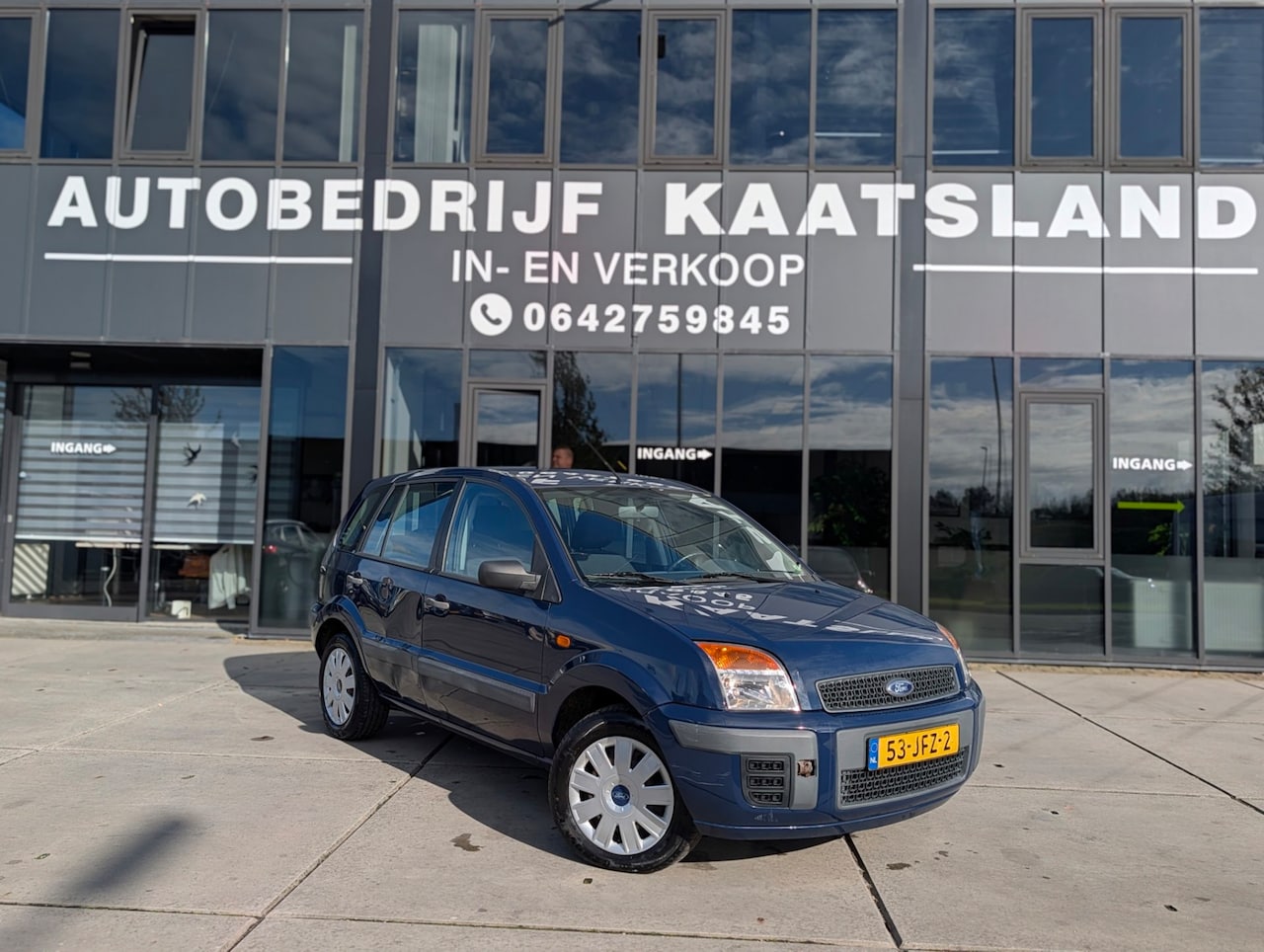 Ford Fusion - 1.4-16V Cool & Sound - Airco - AutoWereld.nl