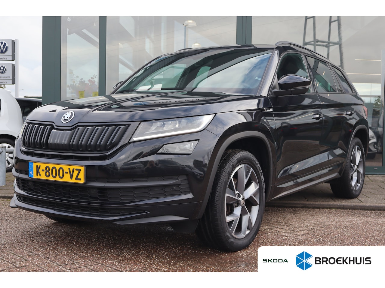 Skoda Kodiaq - 1.5 TSI Sportline Business 150PK TREKHAAK | Apple Carplay/Android Auto|telefoonintegratie - AutoWereld.nl