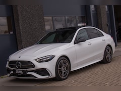 Mercedes-Benz C-klasse - 300 e AMG | C300e | Pano | Luchtvering | 360 View | SoH 98% | Digital Light | Trekhaak | S