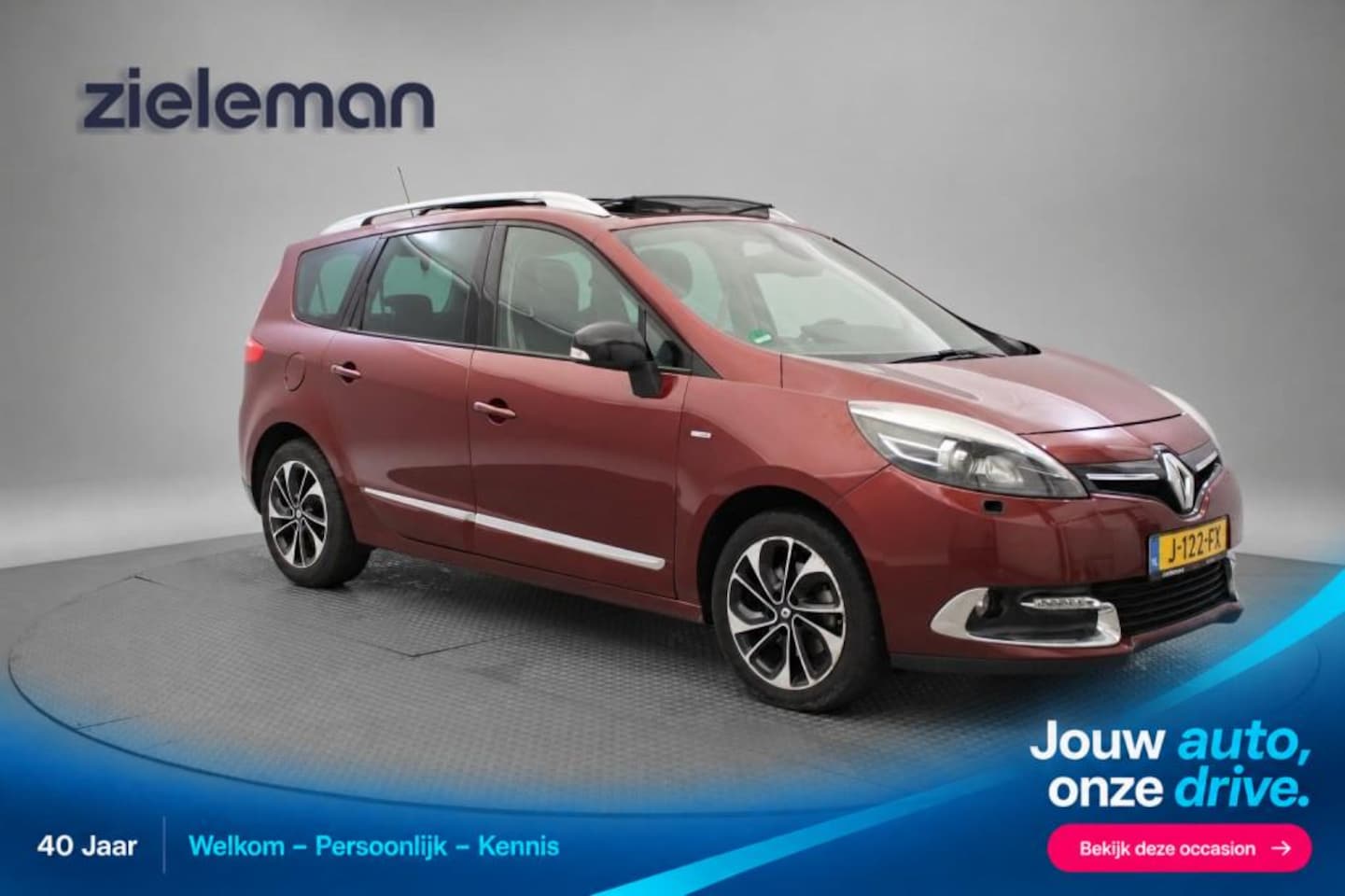 Renault Grand Scénic - 1.6 dCi Bose 7 Persoons - Panorama, Navi, Camera, Cruise, Half Leer, Xenon - AutoWereld.nl
