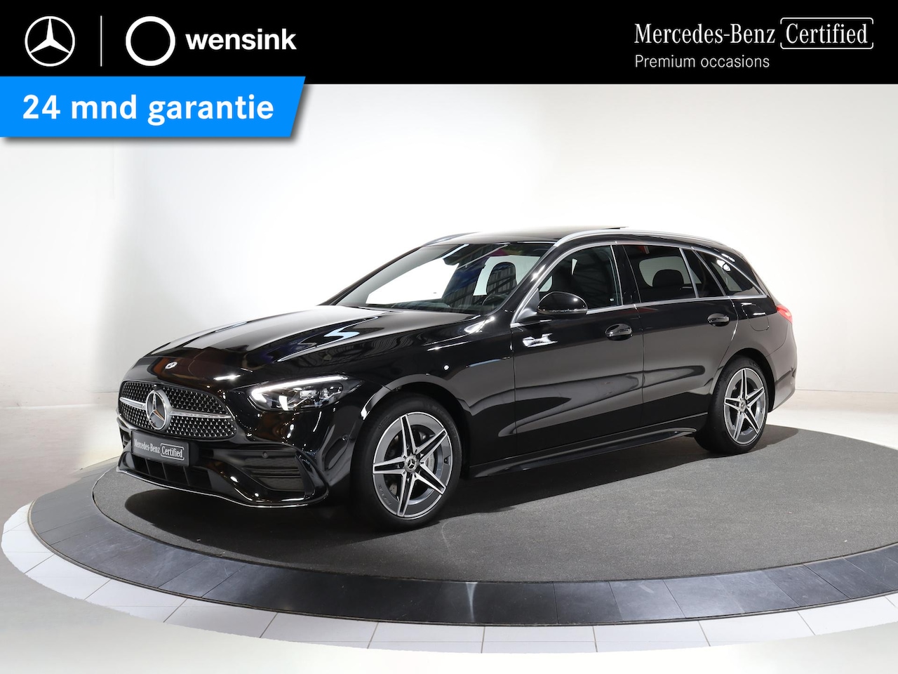 Mercedes-Benz C-klasse Estate - 300 e AMG Line | Panoramadak | Memory | Trekhaak | Stoelverwarming | Achteruitrijcamera | - AutoWereld.nl