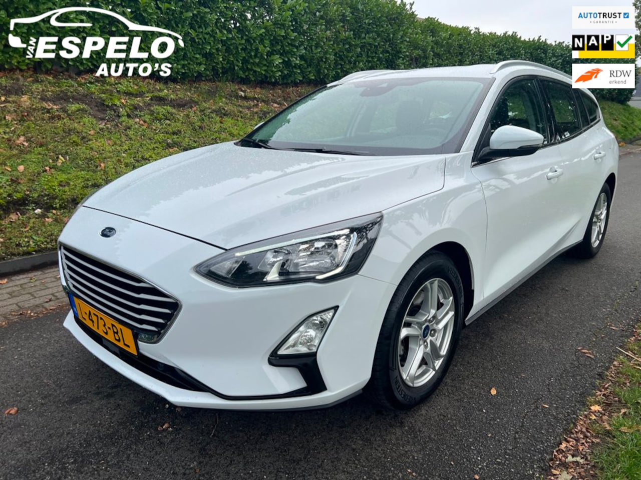 Ford Focus Wagon - 1.0 EcoBoost Trend Edition Business NAP, oa: Inklap trekhaak, Camera, Pdc v+a, Navi, Cruis - AutoWereld.nl