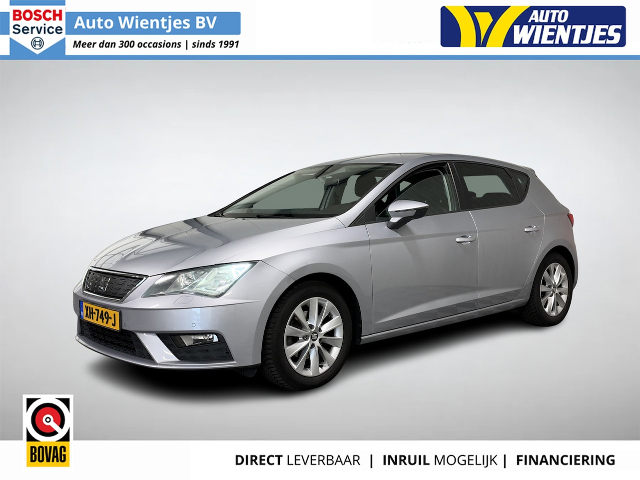 SEAT Leon - 1.0 EcoTSI | Style Intense 5-Drs | Leer | Navi | Virtual - AutoWereld.nl