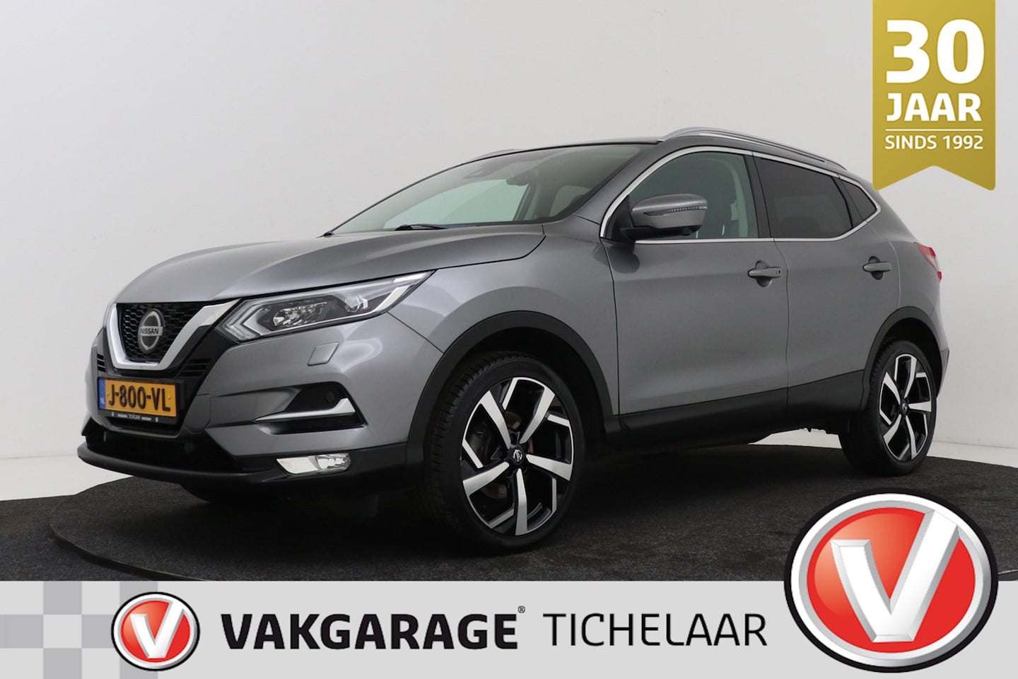 Nissan Qashqai - 1.3 DIG-T Tekna | Trekhaak | 140 PK | Dealer Ond. | Stoelverwarming | 360 Camera | Climate - AutoWereld.nl