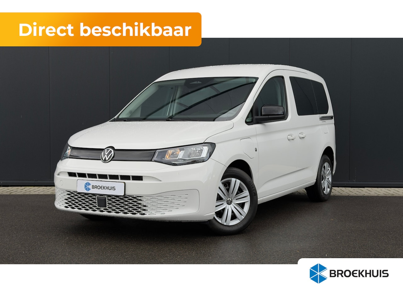 Volkswagen Caddy - Kombi eHybrid | Trekhaak 1500 kg | Adaptive Cruise | Achterdeuren | App Connect - AutoWereld.nl