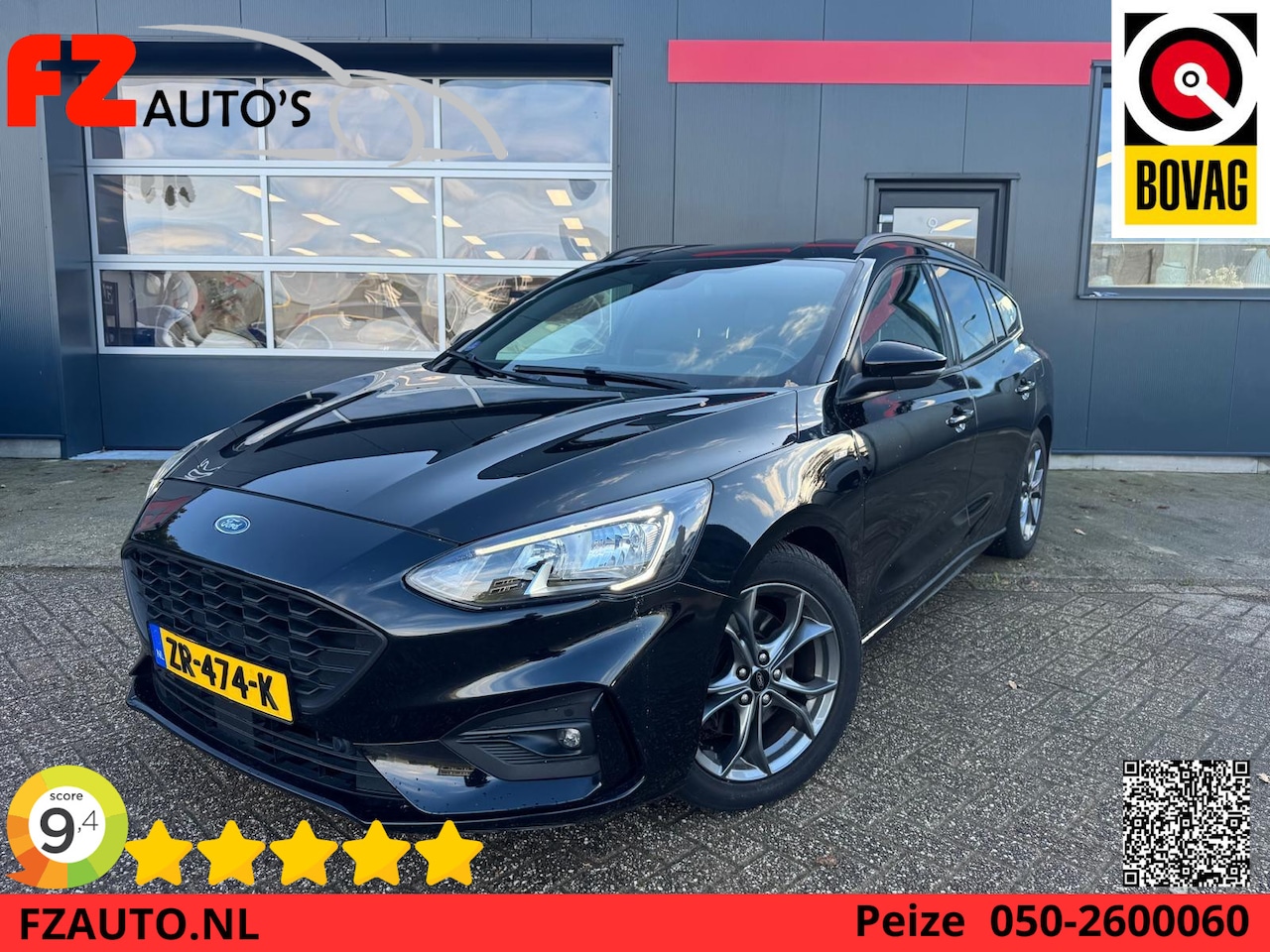 Ford Focus Wagon - 1.0 EcoBoost ST-Line Automaat - Navigatie - Trekhaak - AutoWereld.nl