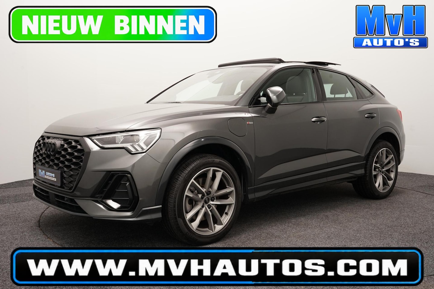 Audi Q3 Sportback - 45 TFSI PHEV S-Edit|S-Line|PANO|CAM|SOH98% - AutoWereld.nl