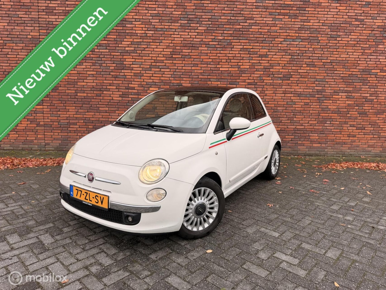 Fiat 500 - 1.2 Lounge Automaat Dak - AutoWereld.nl