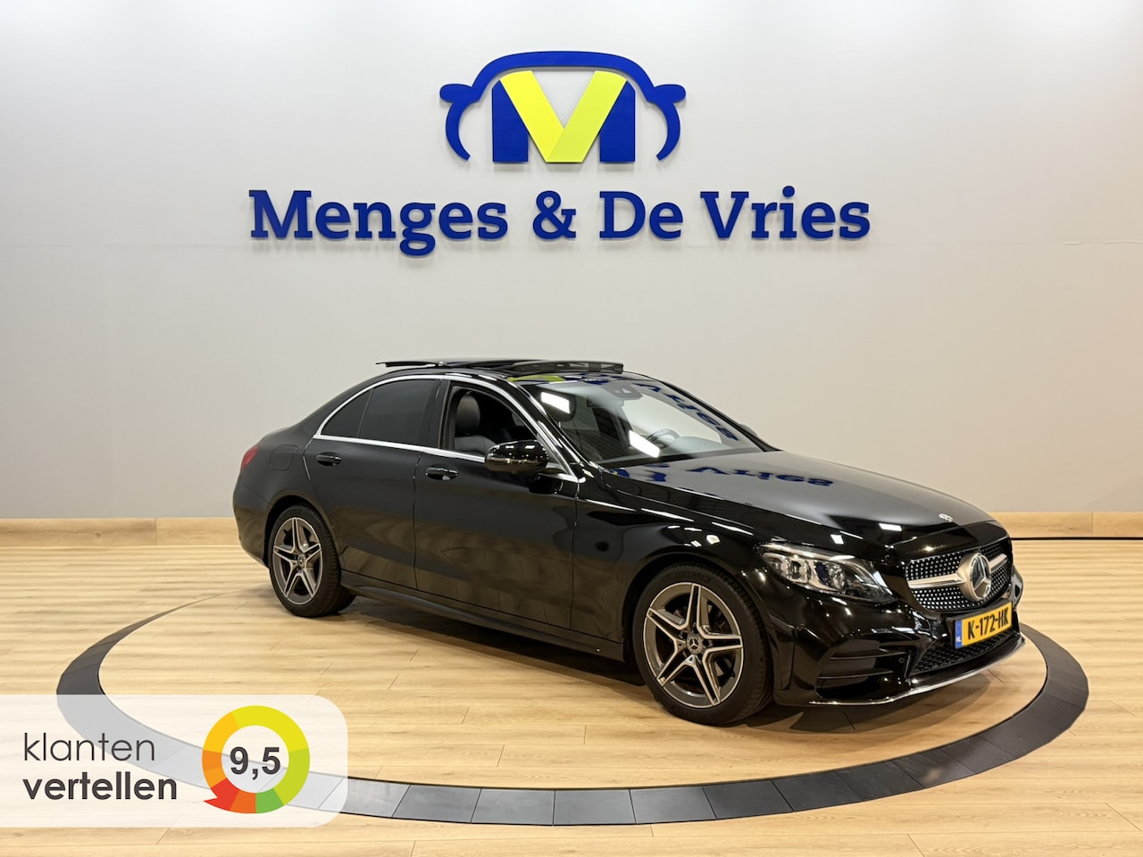 Mercedes-Benz C-klasse - 180 Business Solution AMG AMG Line | 360 Camera | Panorama | DAB | Sfeer | Stoelverwarming - AutoWereld.nl