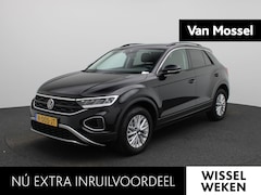 Volkswagen T-Roc - 1.0 TSI Life | Trekhaak | Parkeer sensoren | Virtual cockpit | DAB | Cruise control | Blue