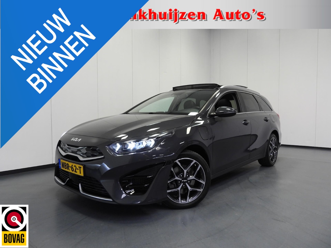Kia Cee'd Sportswagon - Ceed 1.6 GDI PHEV Plug-In ExecutiveLine LEER/SCHUIFDAK/LED/17"LMV! - AutoWereld.nl
