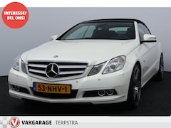 Mercedes-Benz E-klasse Cabrio - 250 CGI Elegance/ 204PK/ Automaat/ Cabrio/ Nekverwarming/ Parelmoer/ Xenon/ 19''LMV/ Zwart