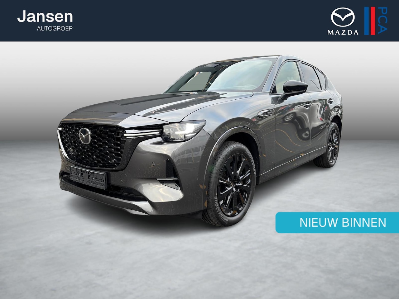 Mazda CX-60 - 2.5 e-SkyActiv PHEV Homura Plus 2.5 e-SkyActiv PHEV Homura Plus , Automaat, Leder,Panodak, Dealer Onderhouden, 360 Camera, - AutoWereld.nl