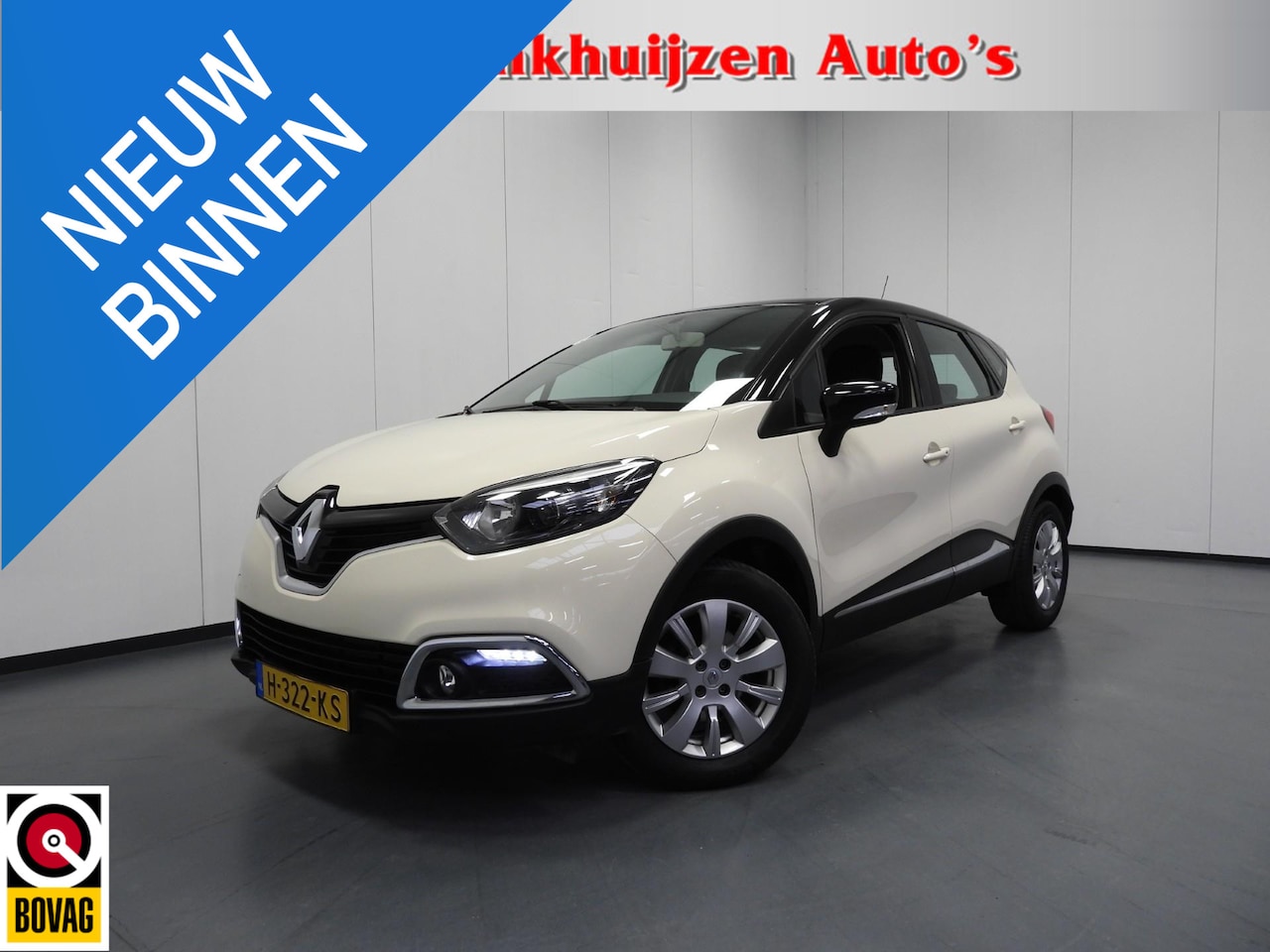 Renault Captur - 1.2 TCe Aut. Expression TREKH./NAVI/AIRCO/CRUISE/PDC/16"LMV! - AutoWereld.nl