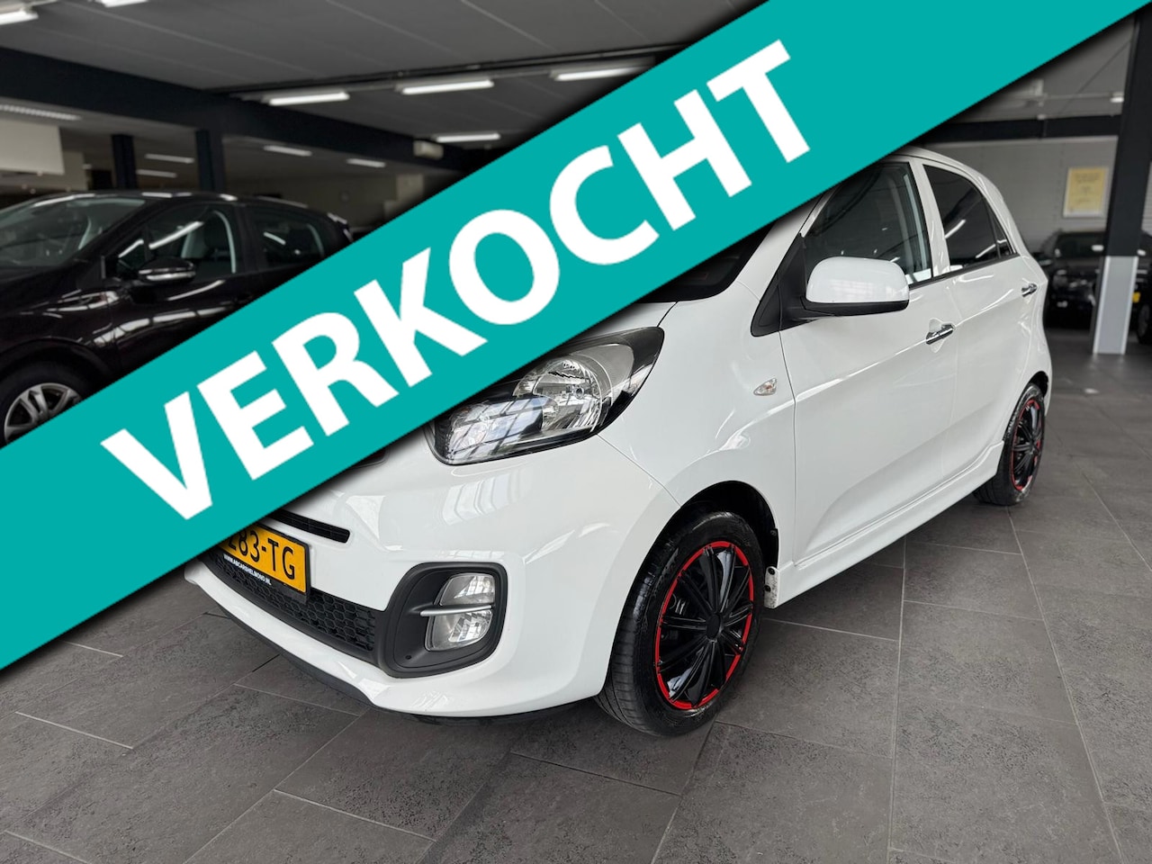Kia Picanto - 1.2 CVVT BusinessLine 5-deurs airco elektrische pakket stoelverwarming stuur bediening - AutoWereld.nl