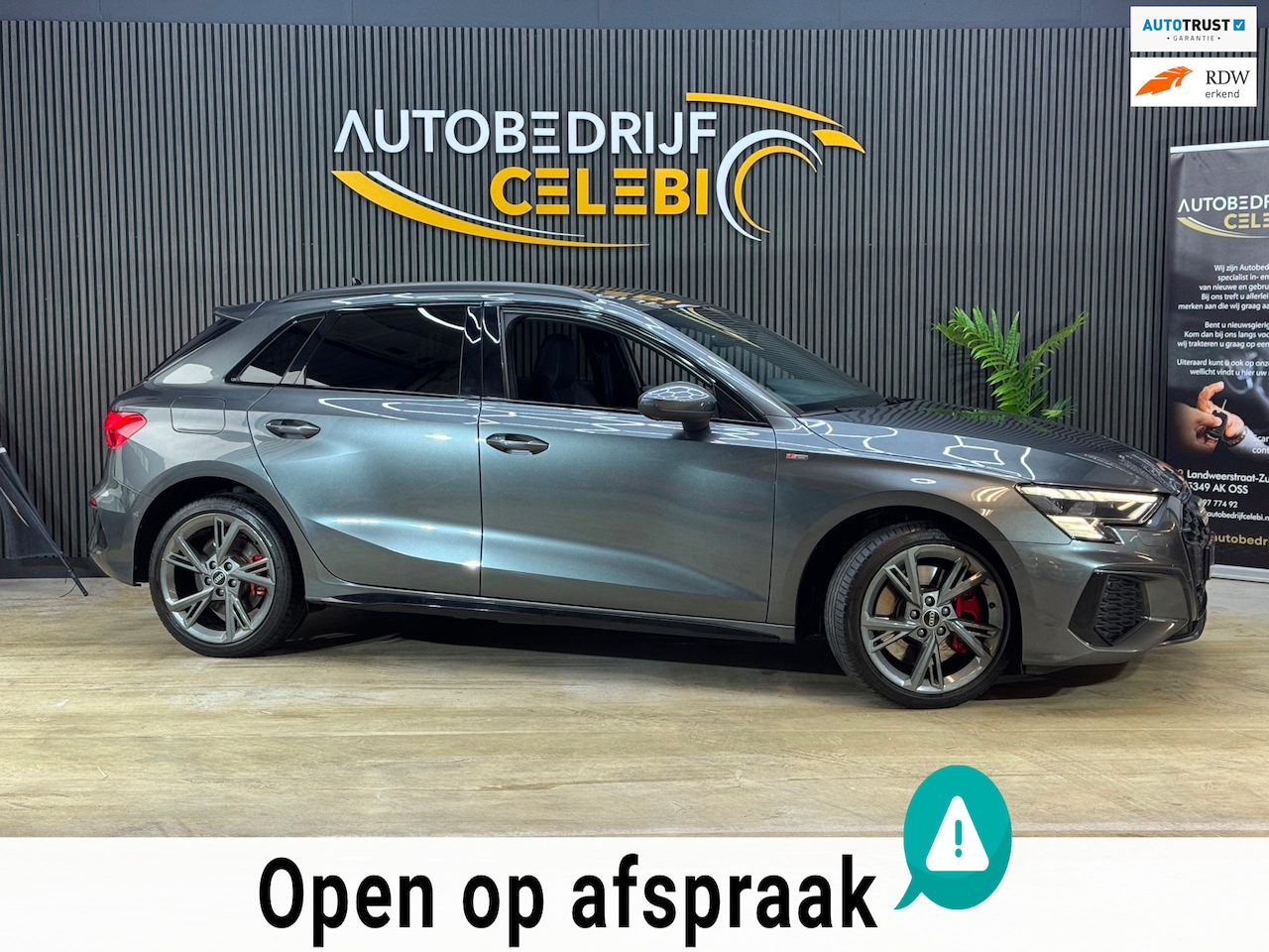 Audi A3 Sportback - 45 TFSI e S edition Competition 2022 GRIJS - AutoWereld.nl