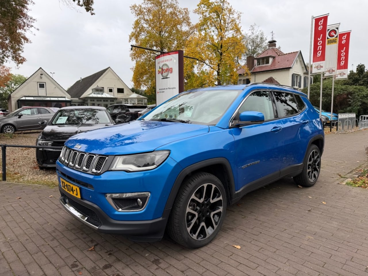 Jeep Compass - 1.4 MultiAir Limited 140PK / LEDER / DAB / CARPLAY - AutoWereld.nl
