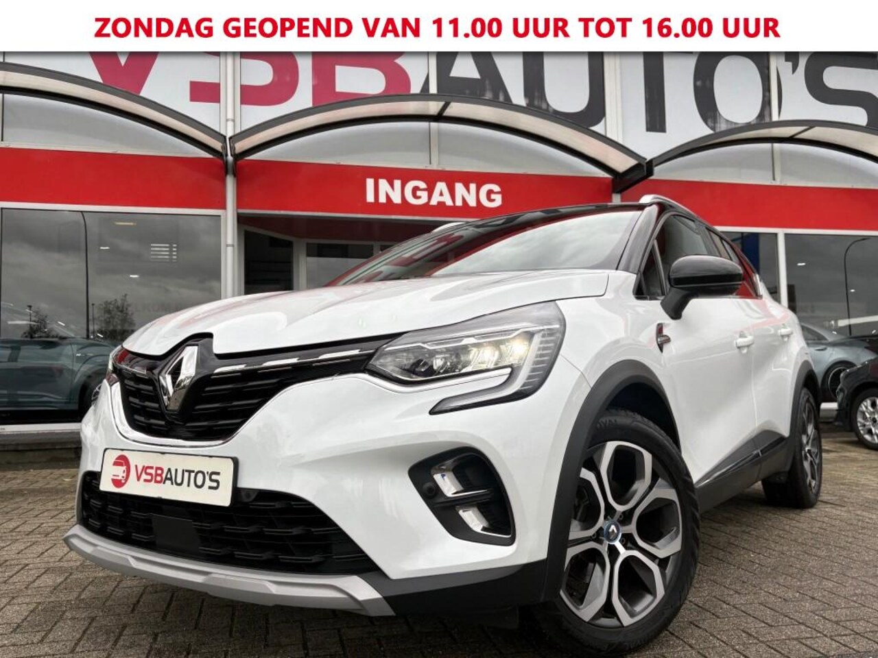 Renault Captur - 1.6 E-TECH PHEV 158PK AUT. LED NAVIGATIE CAMERA CARPLAY AIRCO LMV PDC - AutoWereld.nl