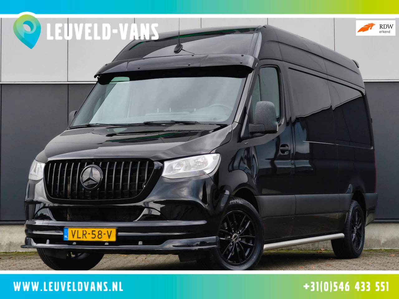 Mercedes-Benz Sprinter - 317CDI 3500KG TREKHAAK BLACK EDITION M-BUX CRUISE CLIMATE CONTROL - AutoWereld.nl