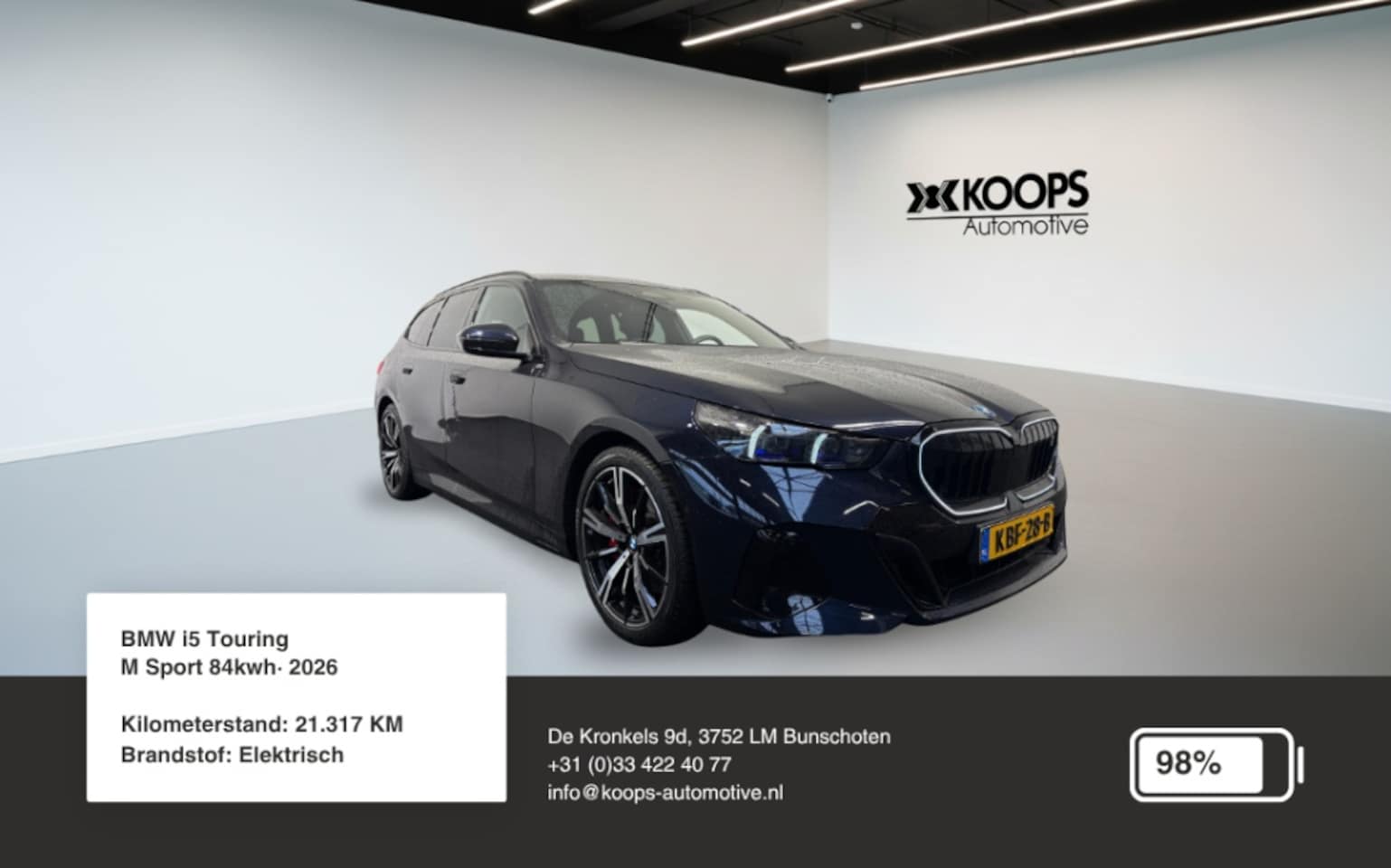 BMW i5 Touring - eDrive40 SOH 98% | M sport pakket | Ass. Driving - AutoWereld.nl