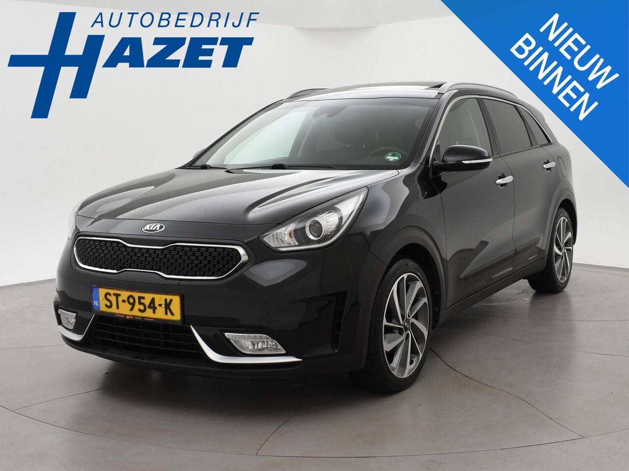 Kia Niro - 1.6 GDi HYBRID EDITION + SCHUIFDAK | TREKHAAK | STOEL/STUURWIELVERW. - AutoWereld.nl