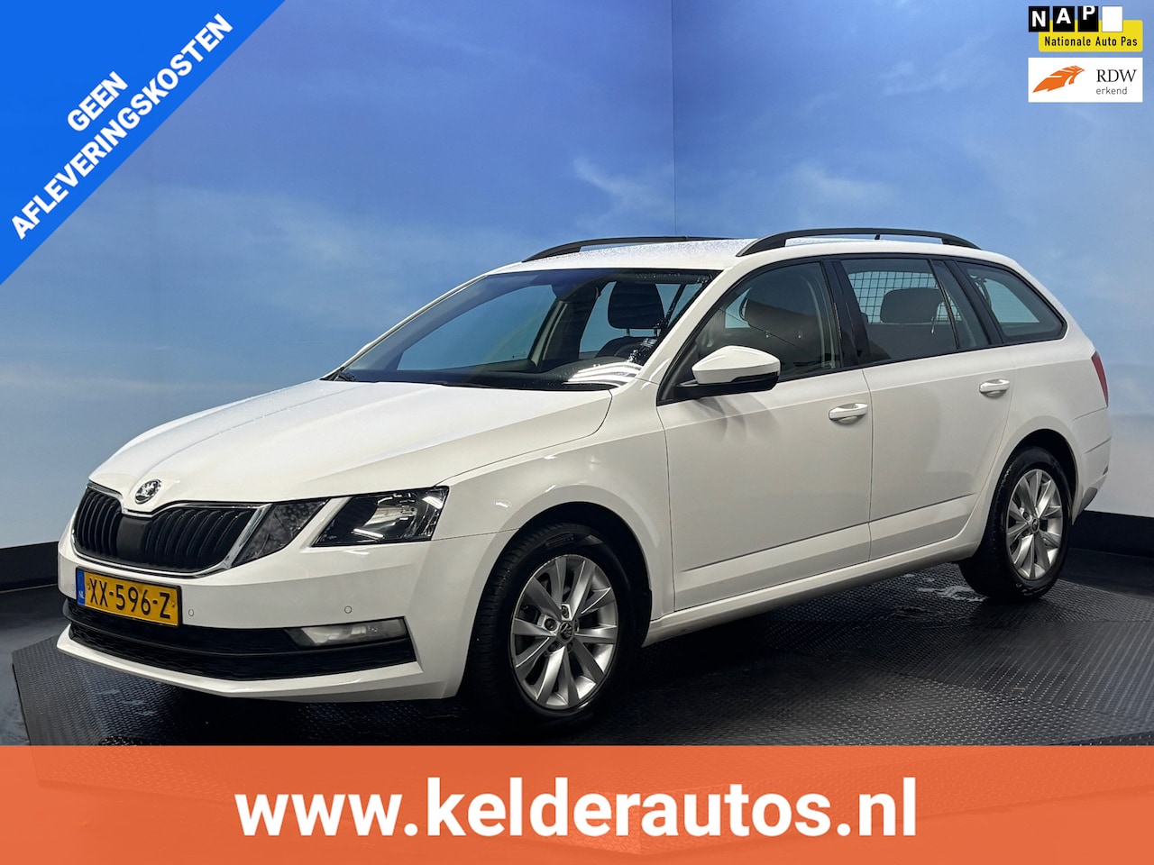 Skoda Octavia Combi - 1.0 TSI Greentech Ambition Business Automaat | Navi | Clima | Cruise | Camera - AutoWereld.nl