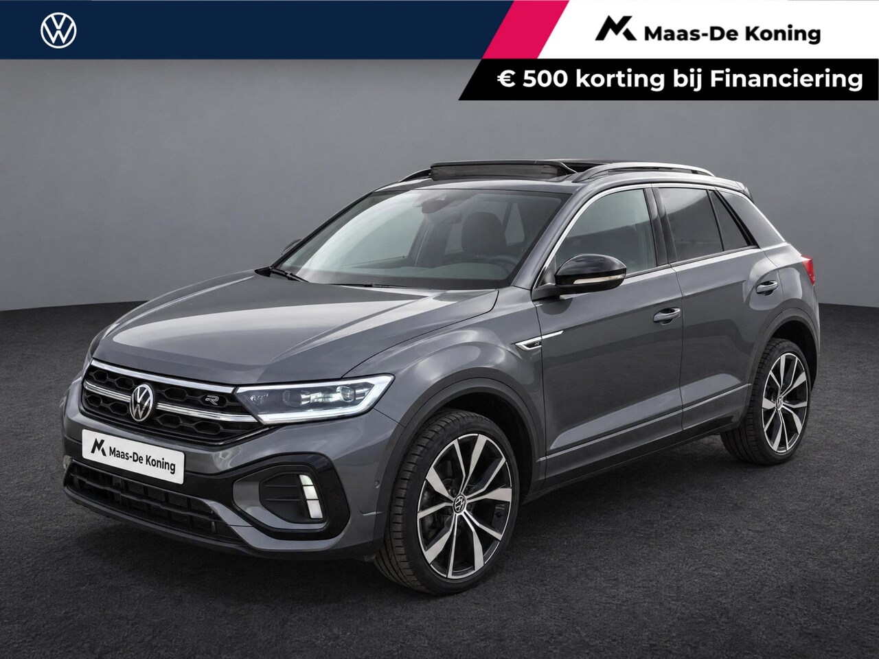 Volkswagen T-Roc - 1.5TSI/150PK R-Line Black Style · Panoramadak · Apple/Android · Camera + Parkeersensoren · - AutoWereld.nl