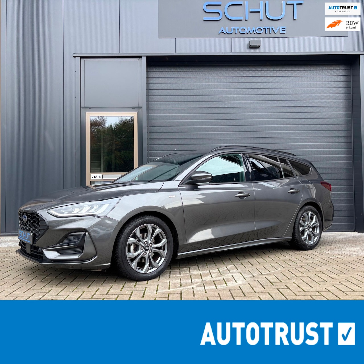 Ford Focus Wagon - 125pk Hybrid ST Line FULL LED | GROOT SCHERM | CARPLAY | STOEL + STUURVERWARMING | PARKASS - AutoWereld.nl