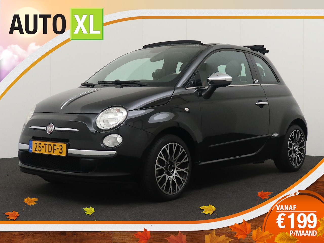Fiat 500 C - 0.9 86 PK TwinAir by Gucci Navi Bluetooth Clima - AutoWereld.nl