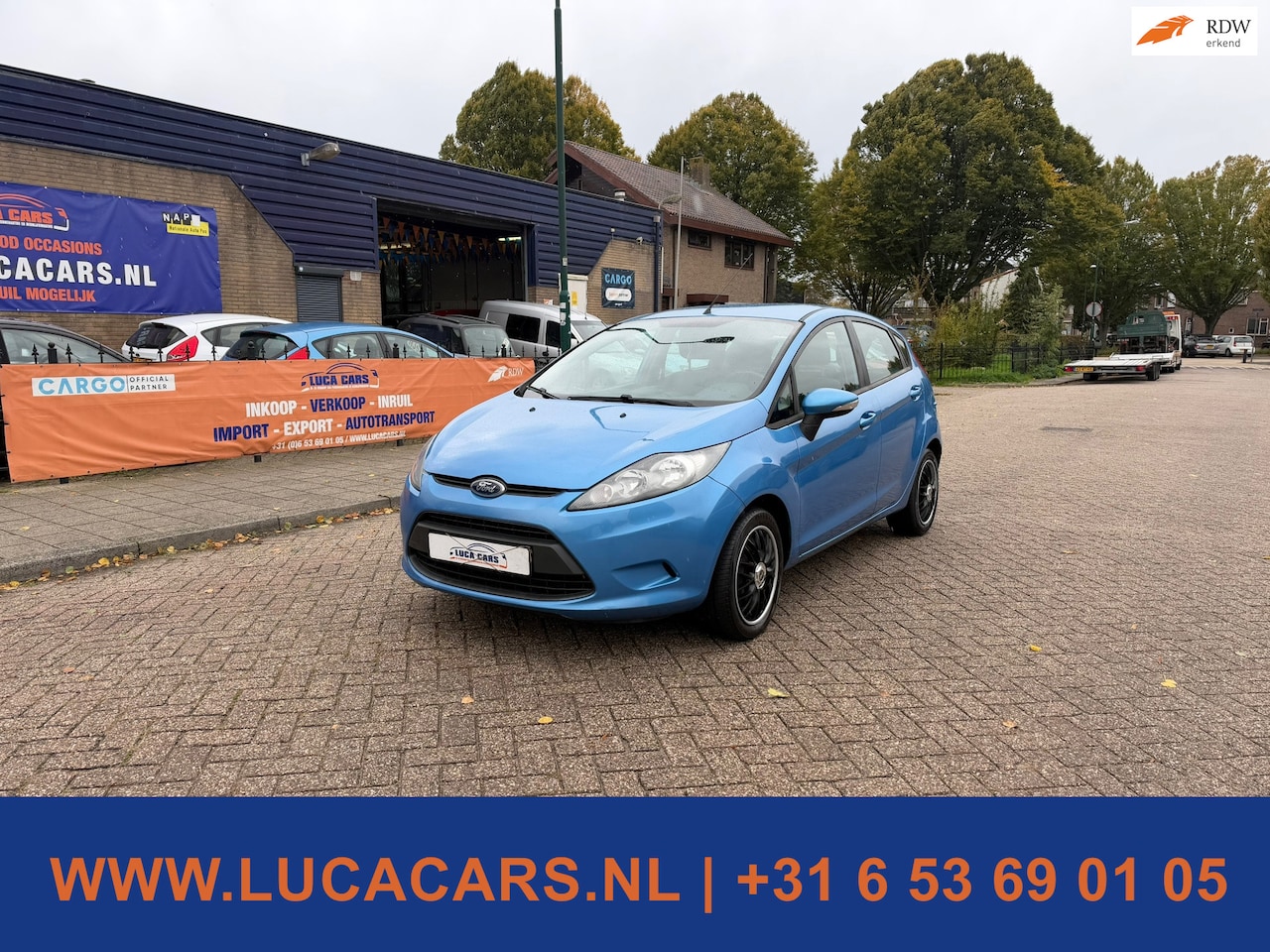 Ford Fiesta - 1.25 Trend Airco 2X SLEUTEL + BOEKJES! NIEUWE APK! - AutoWereld.nl