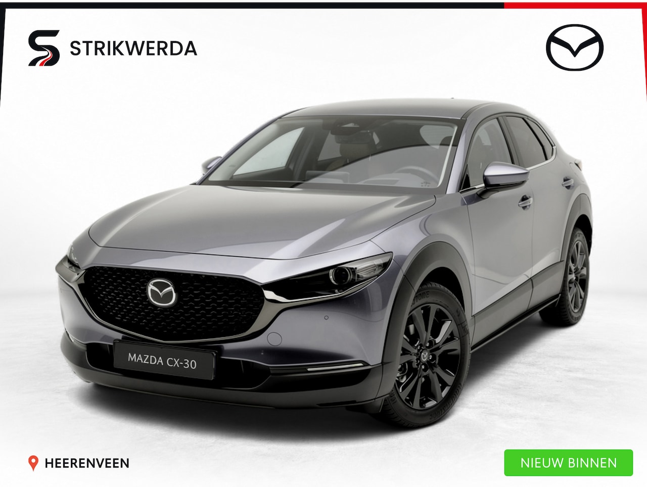 Mazda CX-30 - 2.5 e-SkyActiv-G M Hybrid Nagisa | Bose | Automaat | Half-leder - AutoWereld.nl