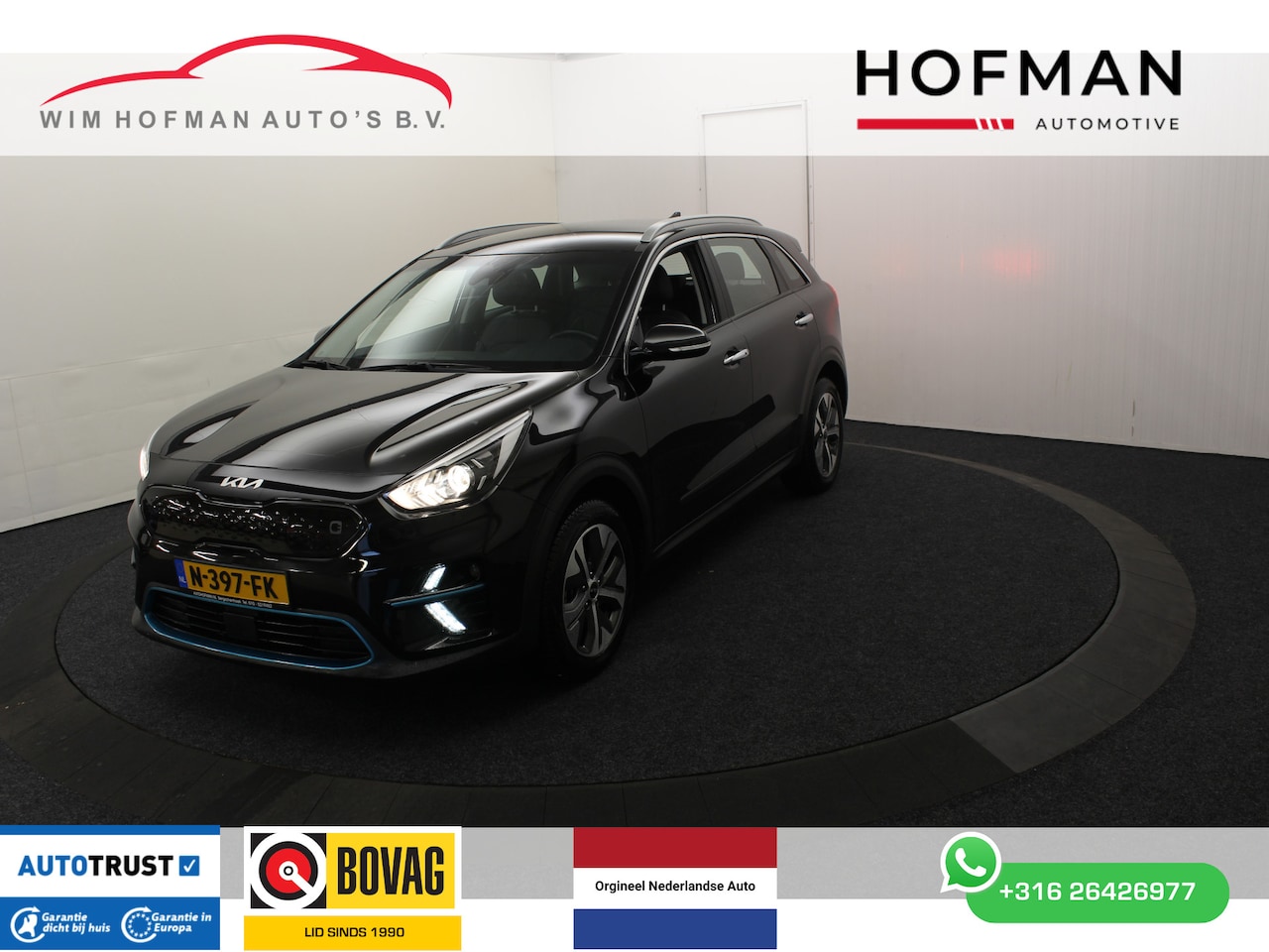 Kia e-Niro - DynamicLine 64 kWh Camera 100% SOH Warmtepomp Stoelverwarming Keyless - AutoWereld.nl
