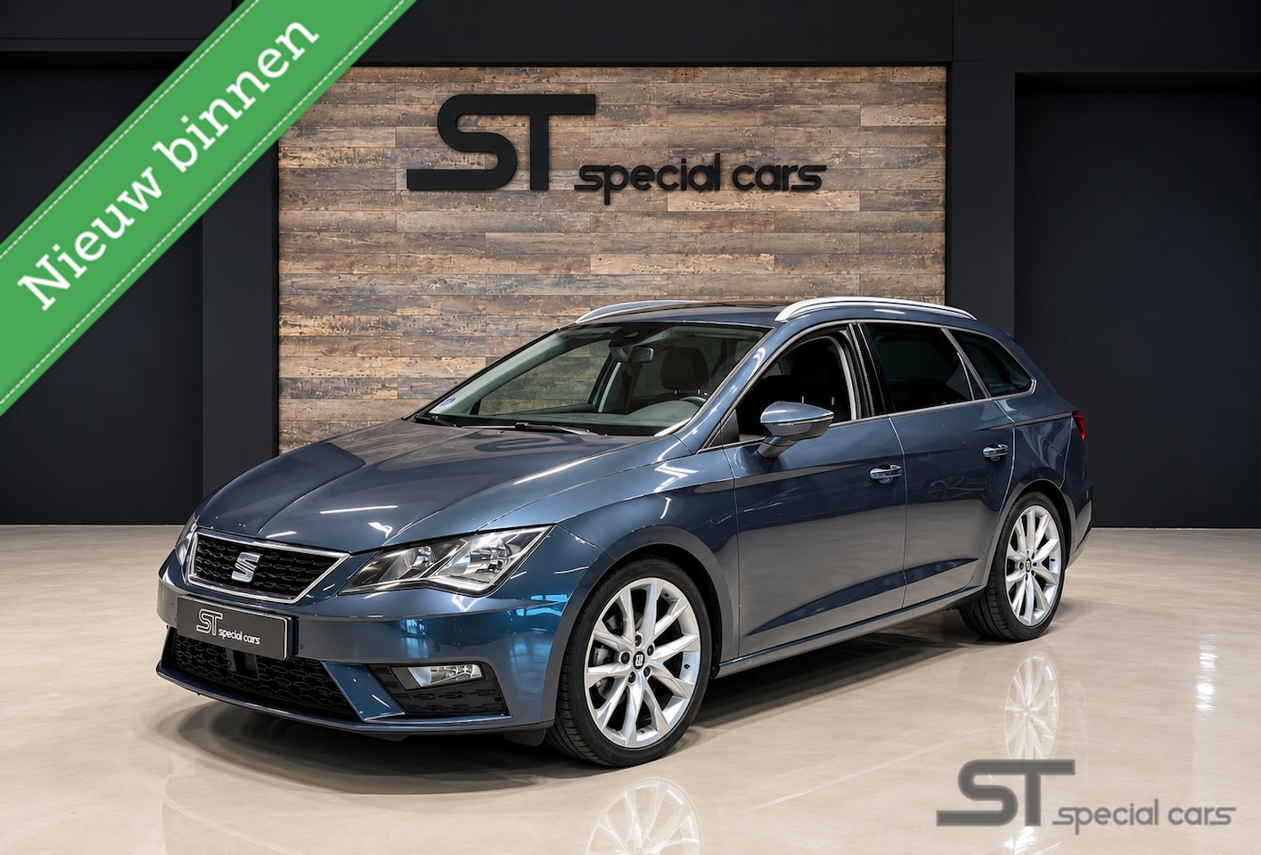SEAT Leon ST - 1.0 EcoTSI Style Intense|Virtual|Trekhaak|18 inch - AutoWereld.nl