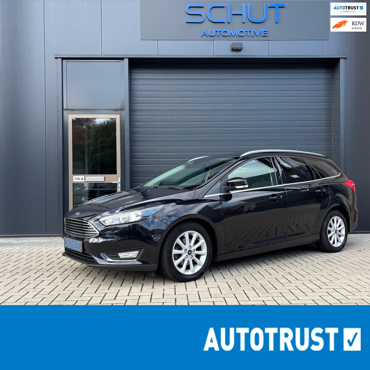 Ford Focus Wagon - 125pk Titanium CLIMA | LANE ASSIST | LED | CAMERA | DODE HOEK | STOEL + STUURVERW | VOL OP - AutoWereld.nl