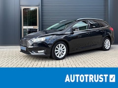 Ford Focus Wagon - 125pk Titanium CLIMA | LANE ASSIST | LED | CAMERA | DODE HOEK | STOEL + STUURVERW | VOL OP