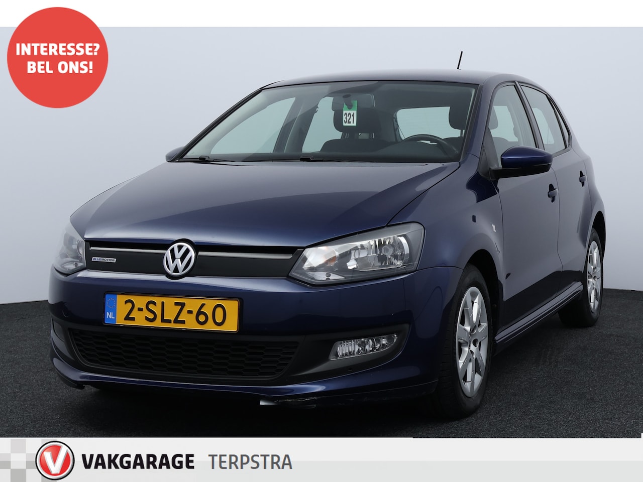 Volkswagen Polo - 1.2 TDI BlueMotion/ 5-DRS/ Airco/ Cruise/ Radio-CD+AUX&USB/ LEDER.Stuur/ Elek.pakket/ Isof - AutoWereld.nl