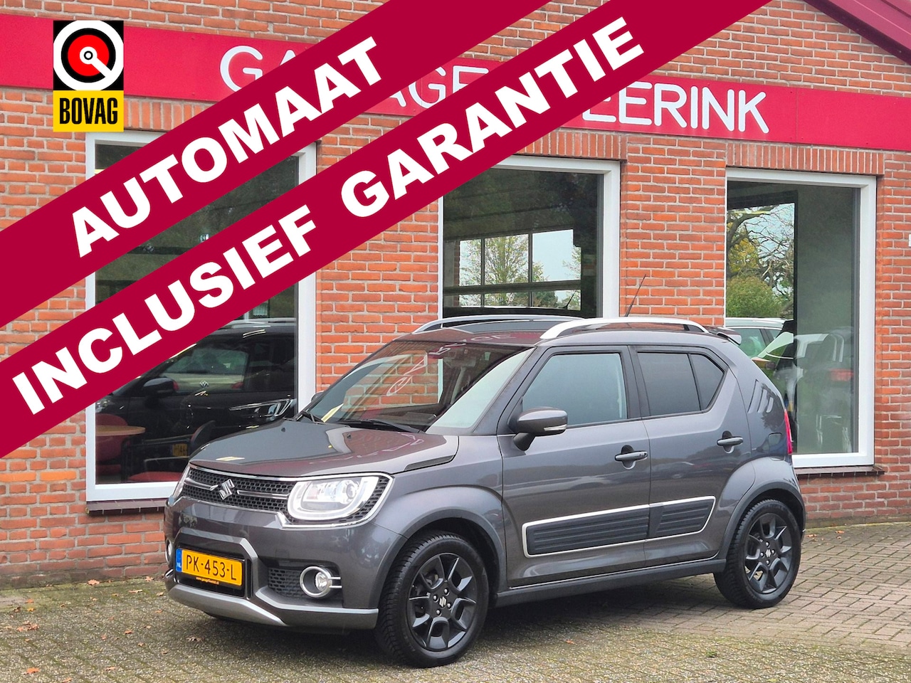 Suzuki Ignis - 1.2 Stijl 90PK 5drs AUTOMAAT clima, cruise, navi, carplay, lmv, keyless, stoelverw, led, t - AutoWereld.nl