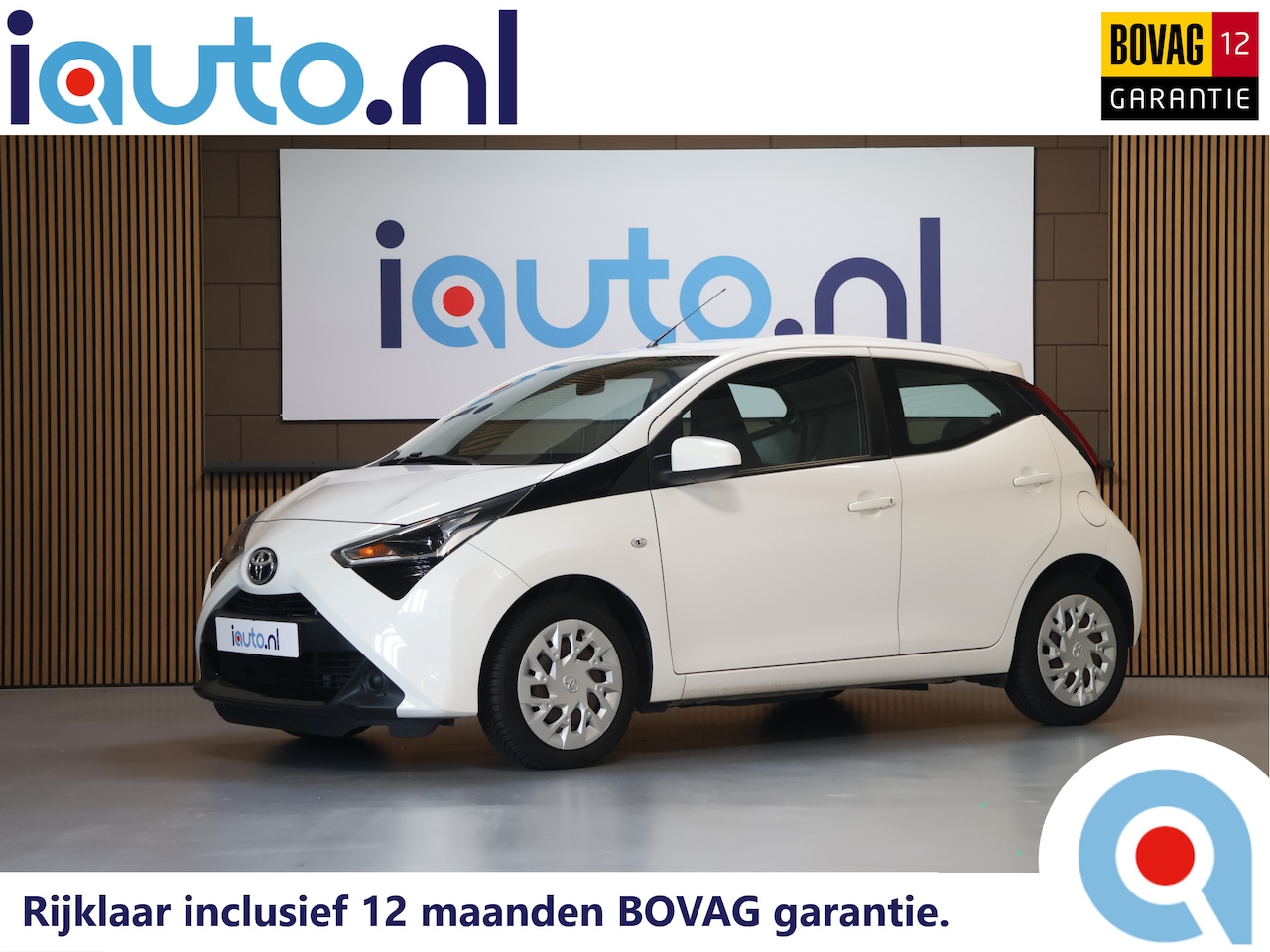 Toyota Aygo - 1.0 VVT-i x-play NL AUTO/Camera/Airco/Bluetooth/LED/15"/Elektr.Ramen - AutoWereld.nl